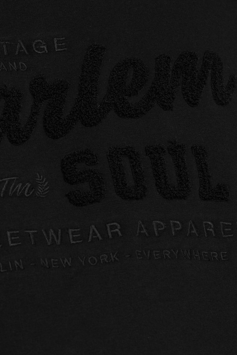 MON-TEL Hoodie mit Frottee-Logo