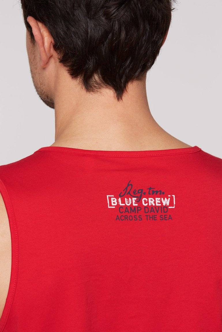 Muskelshirt mit Sailing Print