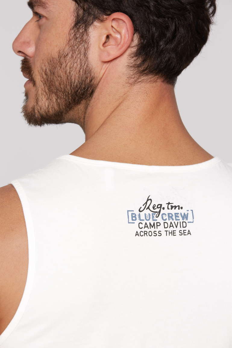 Muskelshirt mit Sailing Print