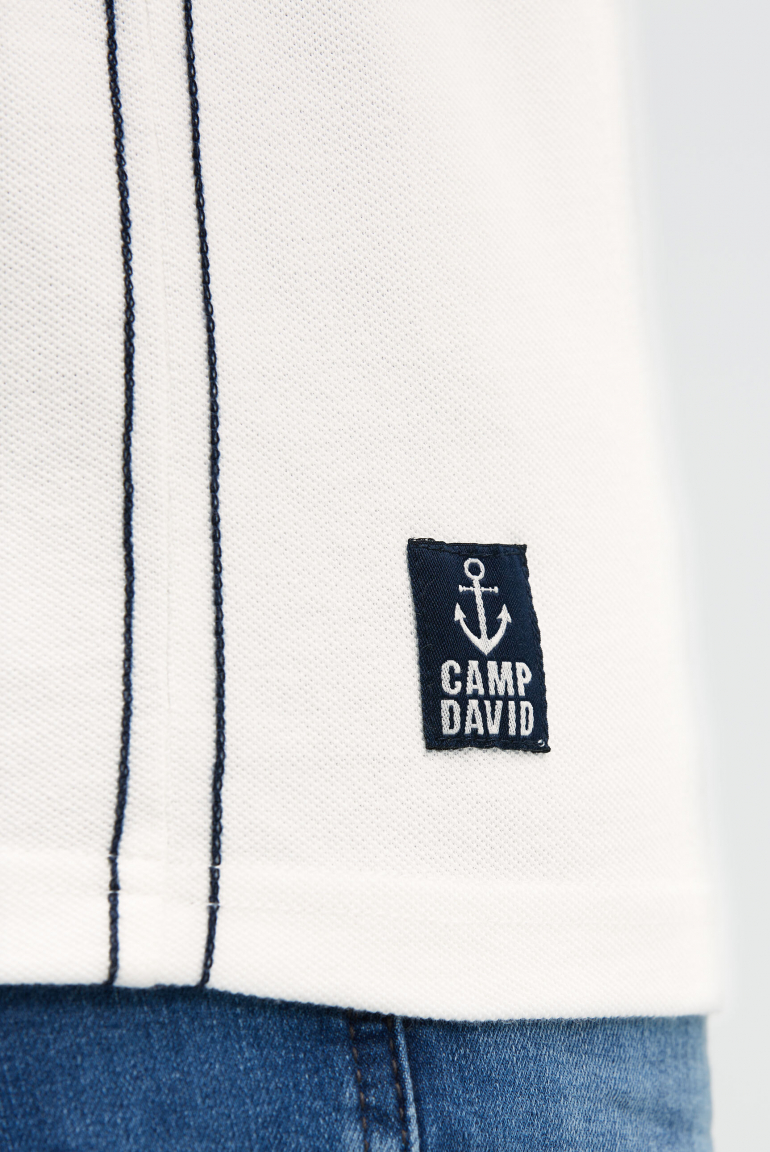 Pikee-Polo mit Logo-Stickerei