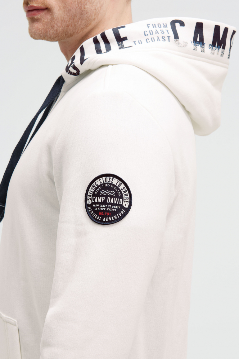Sweatjacke mit Kapuzen-Artwork