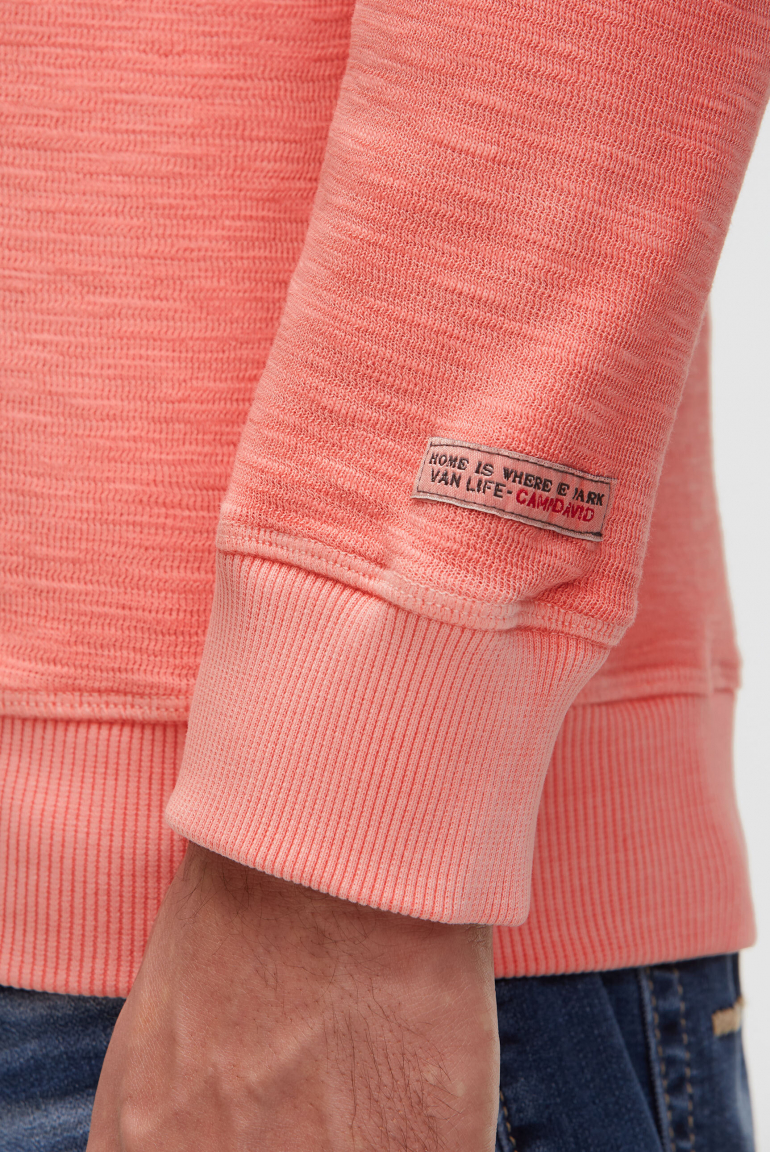 Sweatshirt aus Slub Interlock