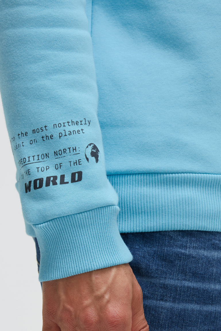 Sweatshirt mit Puffprint