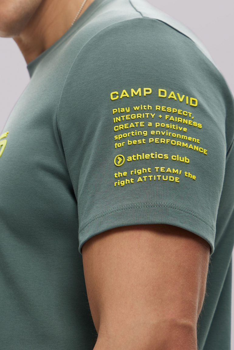 T-Shirt aus Interlock-Jersey mit Rubber Prints