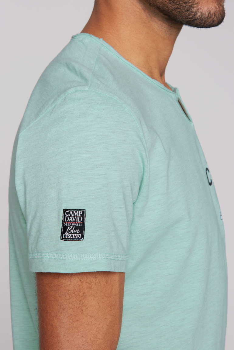 T-Shirt im Used Look mit Prints