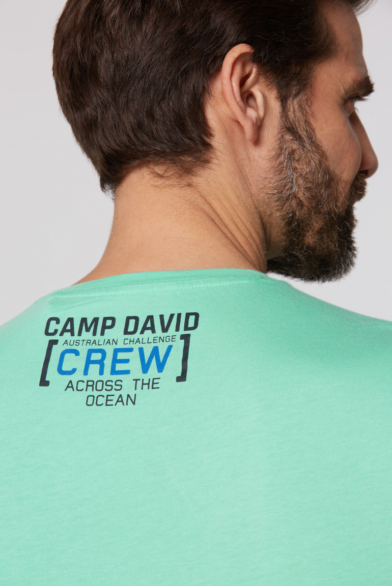 T-Shirt mit Colour Gradient Print
