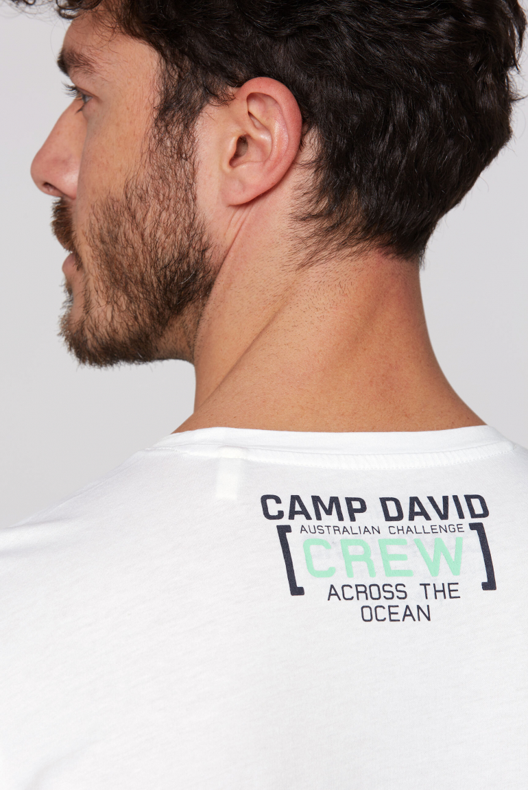 T-Shirt mit Colour Gradient Print