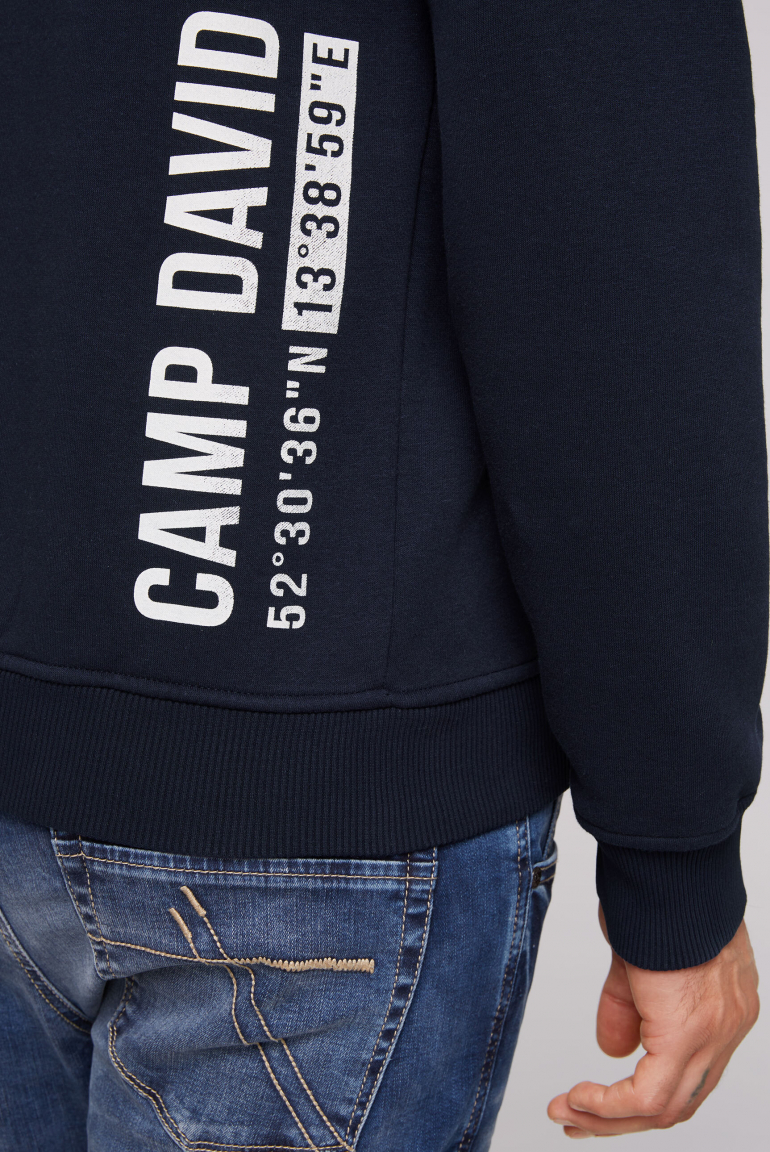 Troyer-Sweatshirt mit Logo Artworks