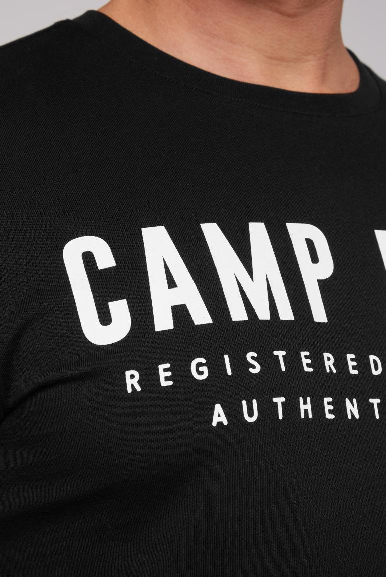 & T-Shirt | Basic DAVID SOCCX black CAMP Logo