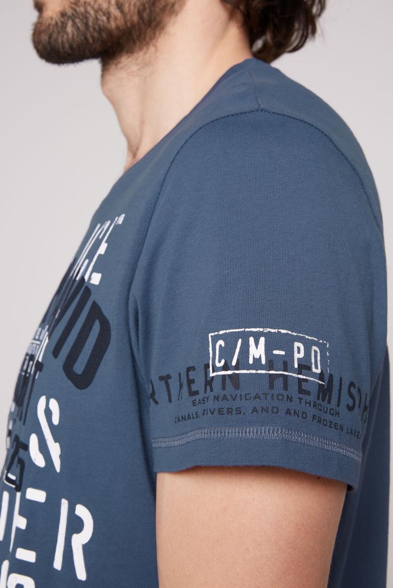 CAMP DAVID & SOCCX | T-Shirt mit Logo Artworks dark sky