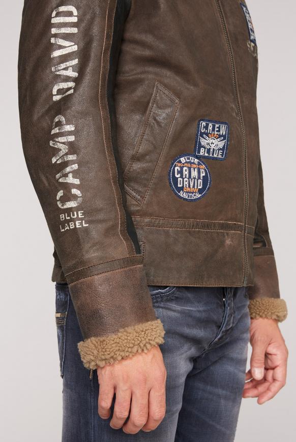 Erekcija U Opasnosti Vic Camp David Jacke Blouson Braun Patricedebruxelles Com