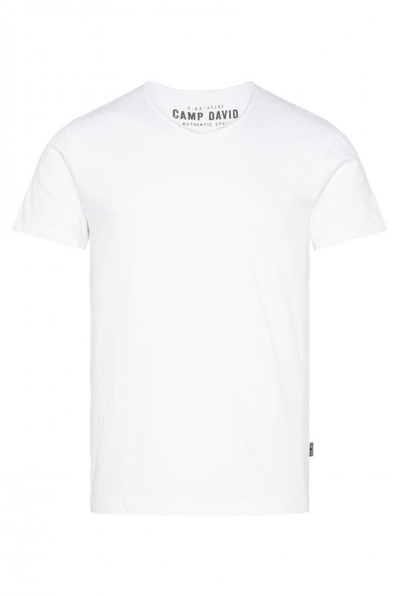 Basic T-Shirt V-Neck 2er-Pack