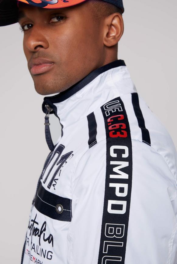 Blouson mit Logo-Tapes und Artworks