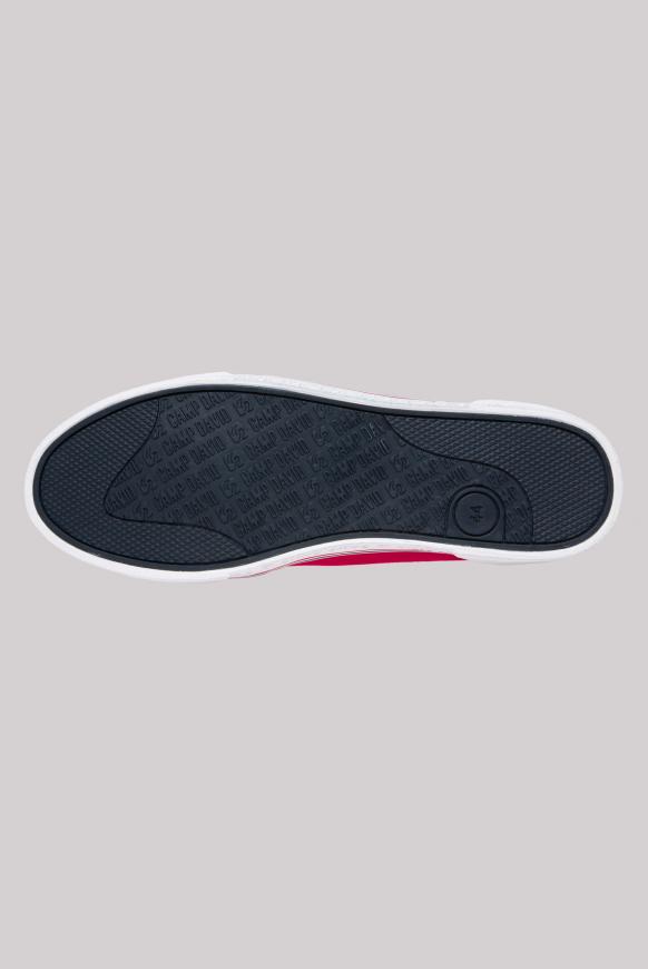 Canvas Sneaker mit Logo Print