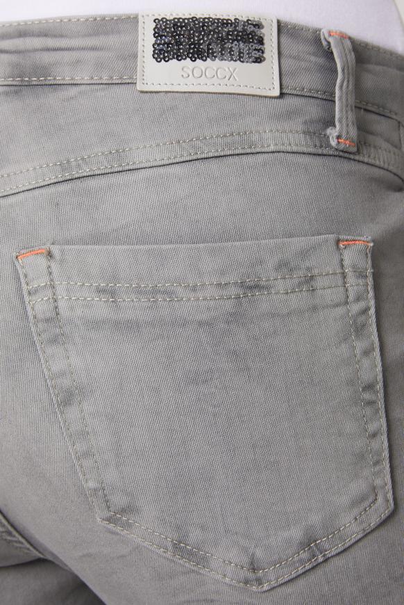 Capri Jeans RO:MY mit Streifen an den Seiten