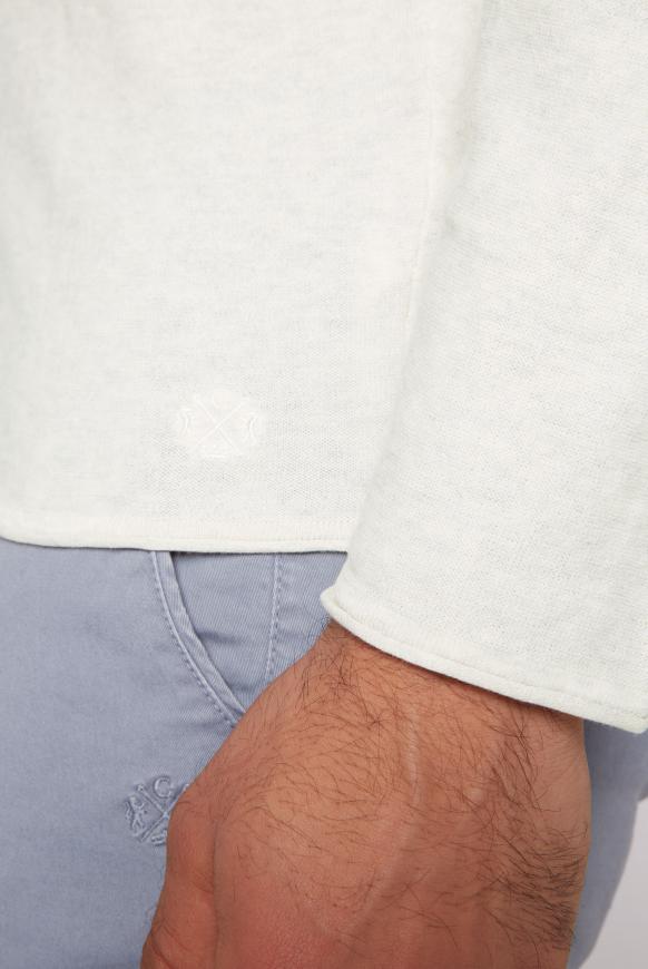 Henley-Shirt aus Feinstrick