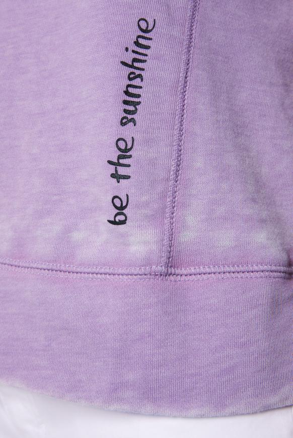 Hoodie mit Kurzarm und Rücken-Artwork