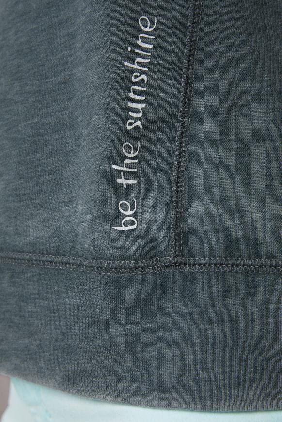Hoodie mit Kurzarm und Rücken-Artwork