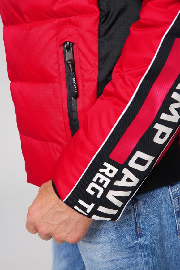 Jacke im Ski-Design mit Logo Artwork