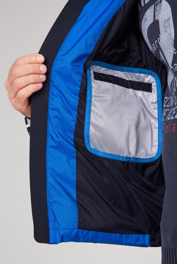Jacke im Ski-Design mit Logo Artwork