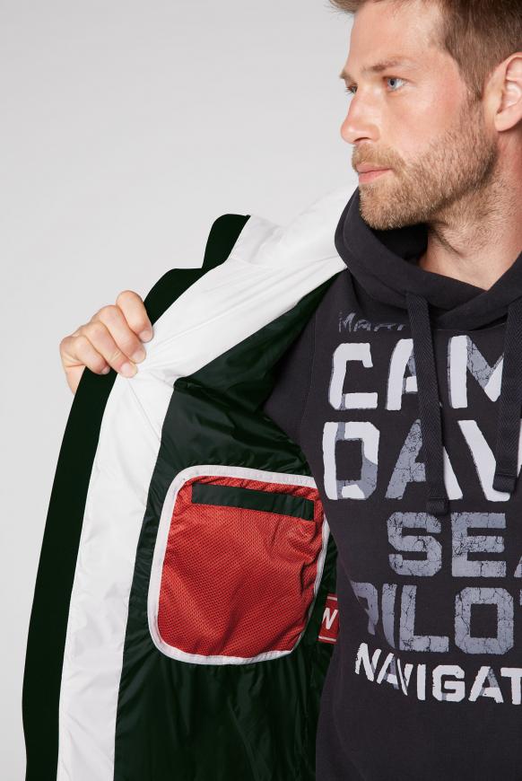 Jacke im Ski-Design mit Logo Artwork