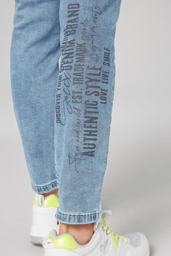 Jeans MI:RA mit Back Prints