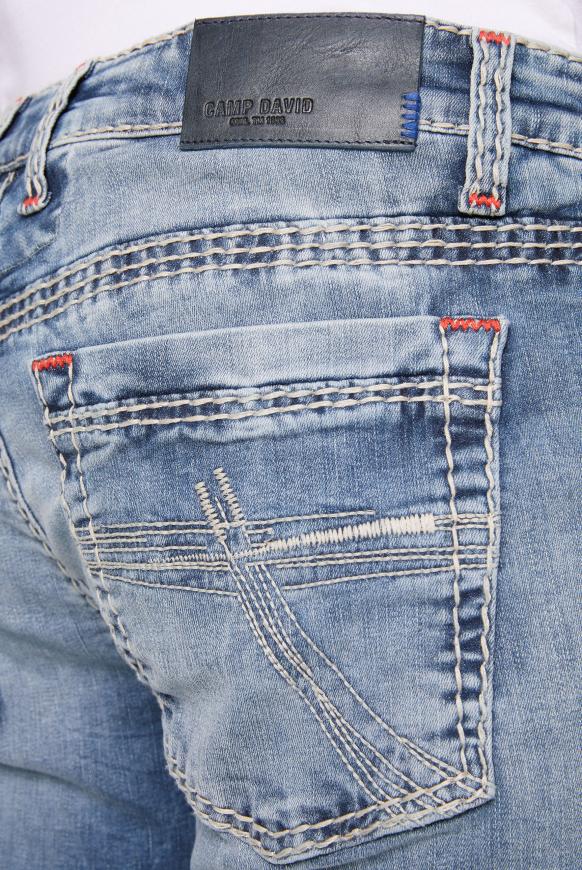 Jeans RO:BI mit Used-Effekten