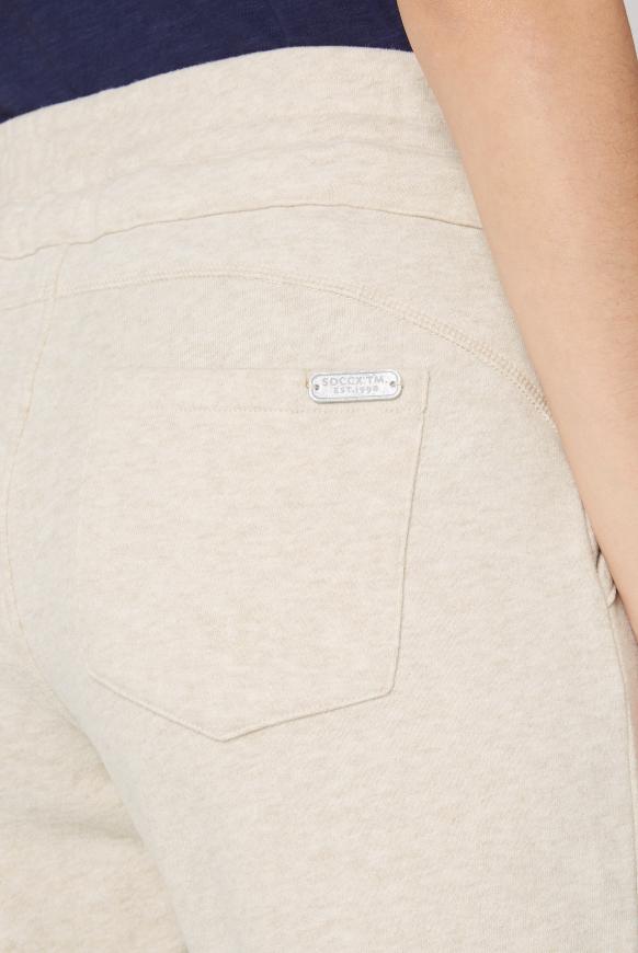 Jogginghose mit Doppelkordel und Print