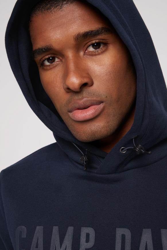 Kapuzensweatshirt mit Logo Rubber Print