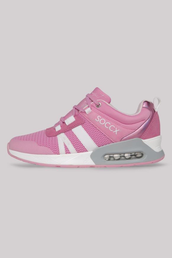 Keil-Sneaker im Strick-Design