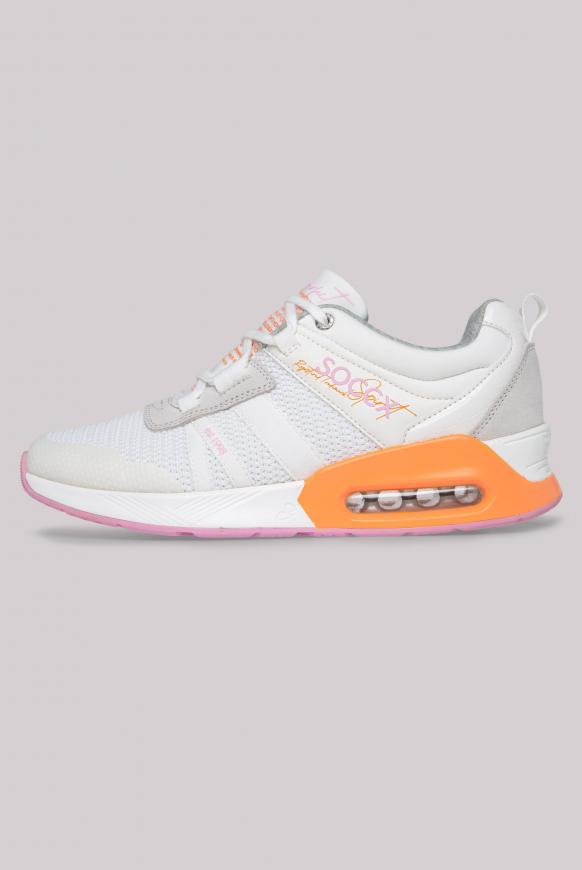 Keil-Sneaker im Strick-Design