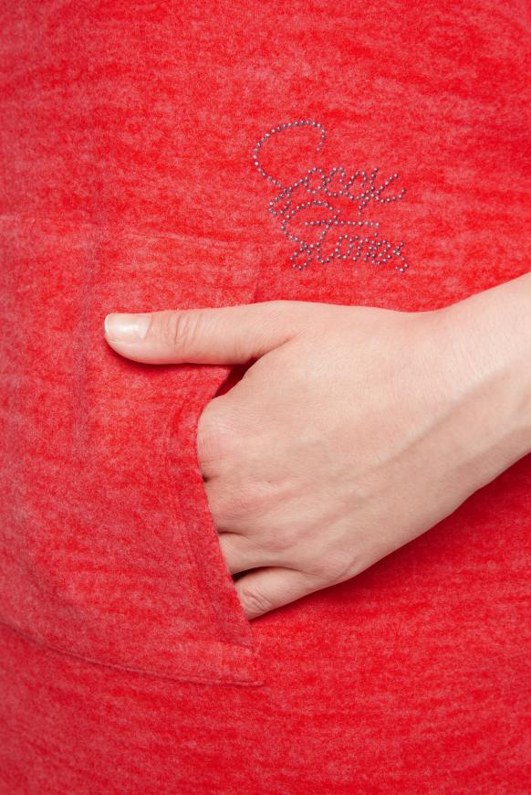 Oversized-Pullover mit Kängurutasche