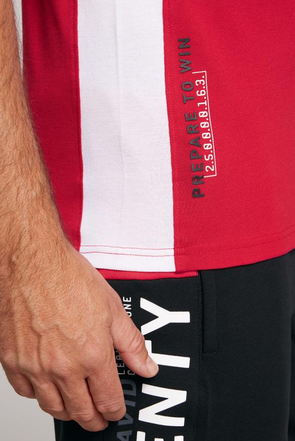 Pikee-Polo mit Colour-Blocking