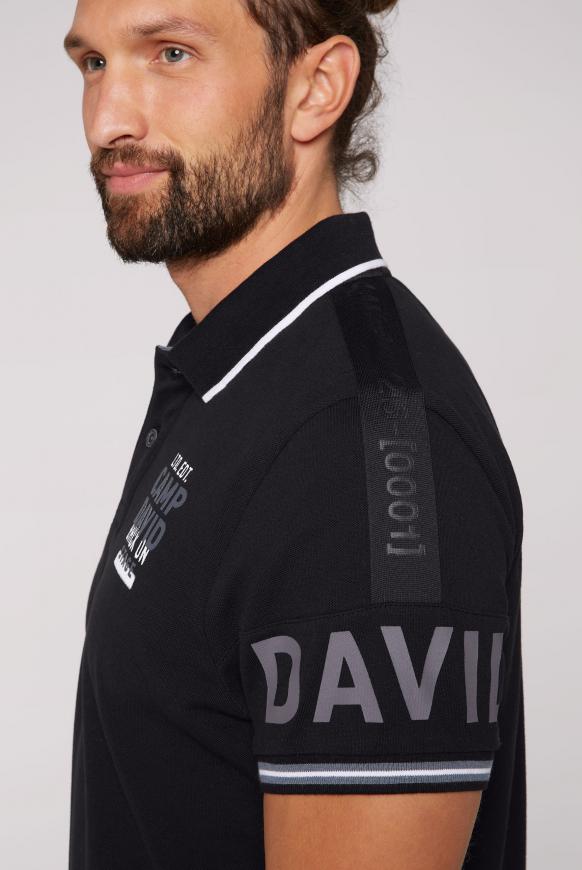Poloshirt aus Pikee mit Logo-Ärmeln