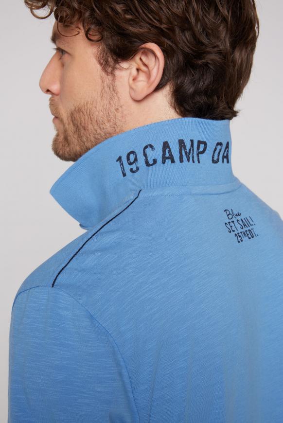 Poloshirt mit Logo-Applikationen