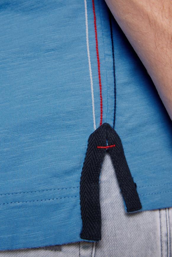 Poloshirt mit Rücken-Artwork