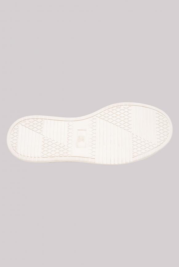 Schnür-Schuh aus Leder im Mokassin-Stil