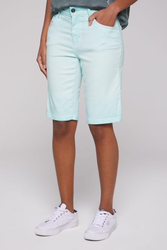 Shorts mit Turn-Up-Saum