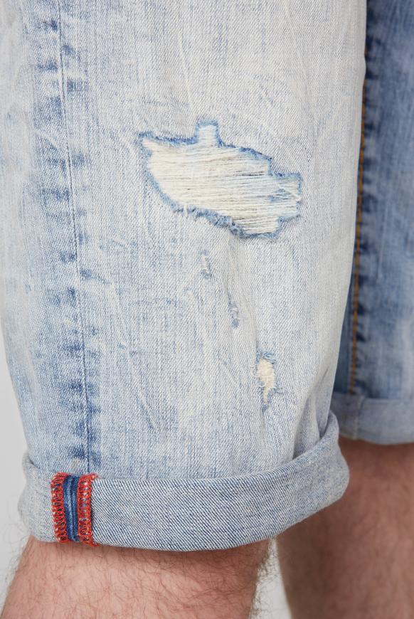 Skater Jeans Shorts RO:BI mit Destroy-Effekten