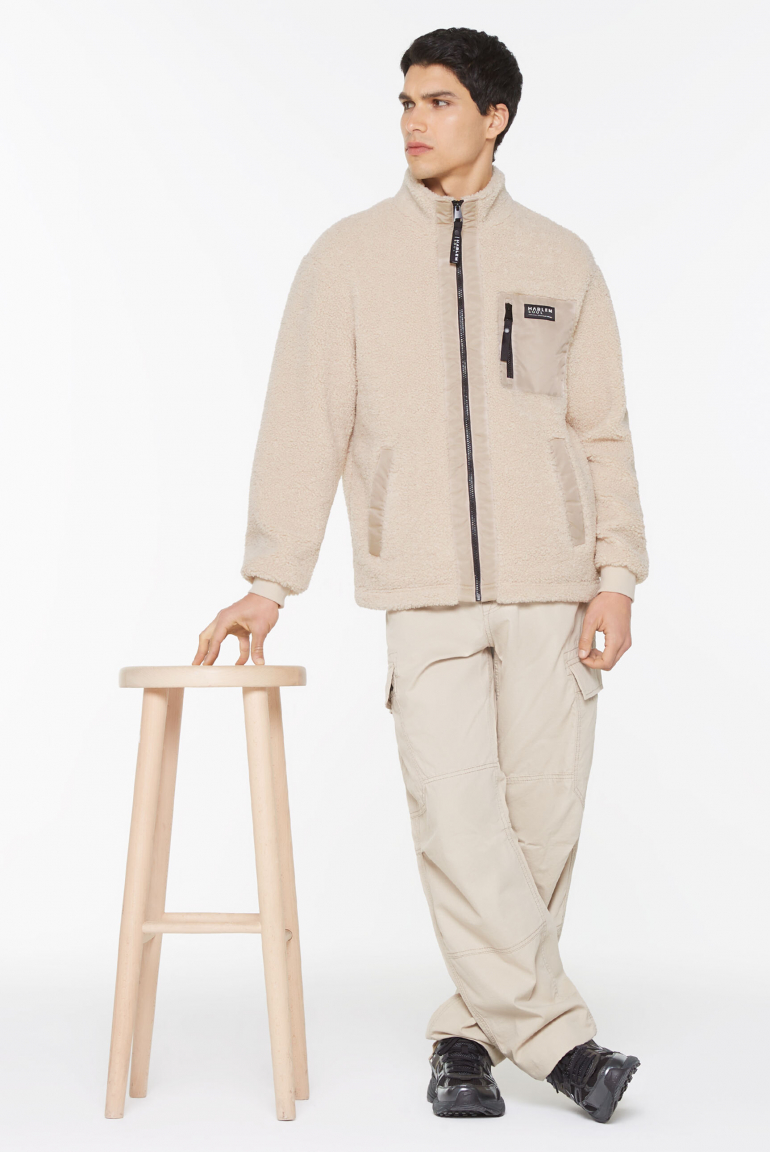 AT-LANTA Teddyfleecejacke