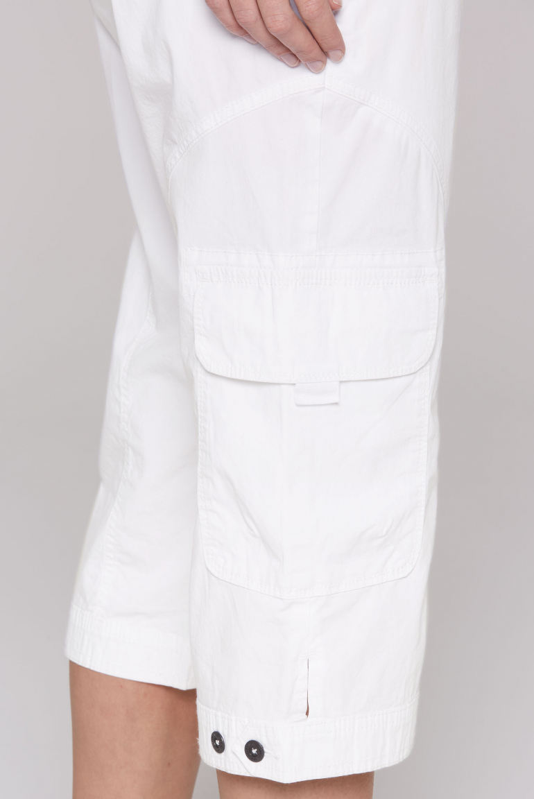 Basic Skater-Shorts mit Beintaschen