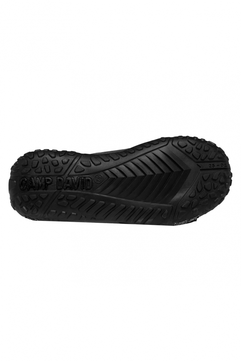 Beach Slipper mit Canvas-Riemen und Logo
