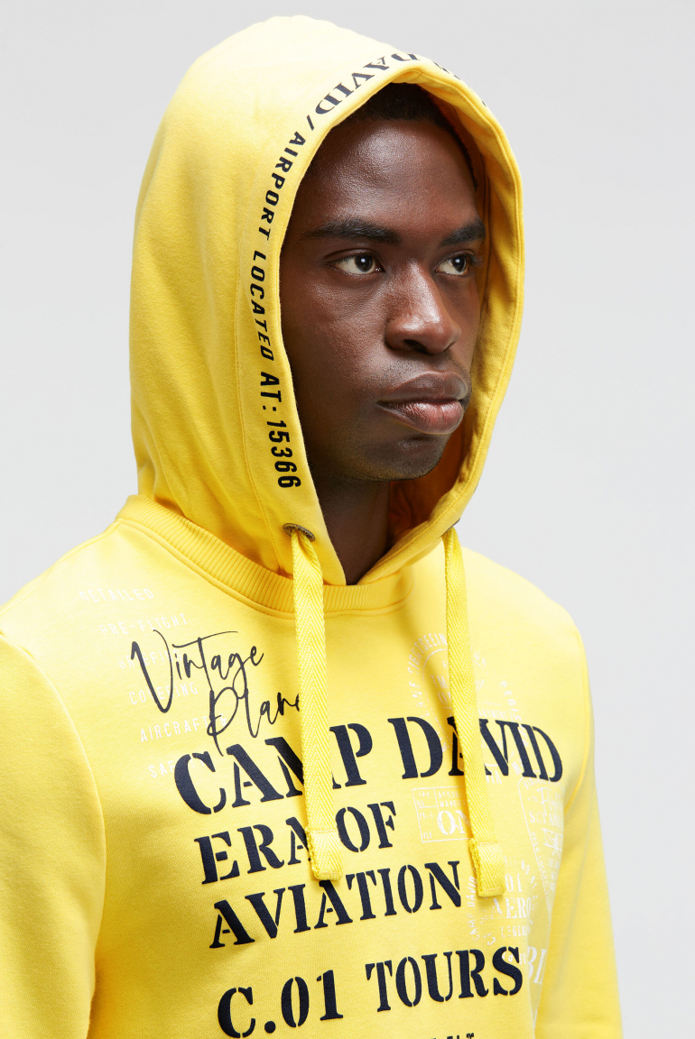 Hoodie mit Puffprint