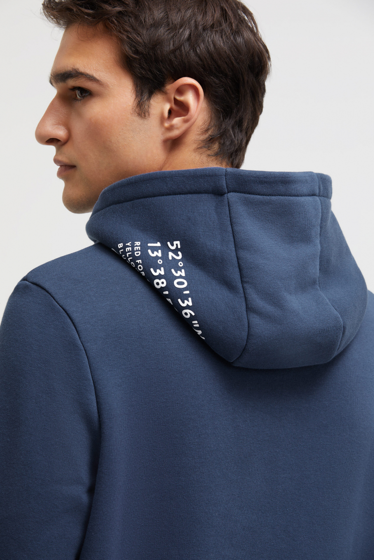 Hoodie mit Rubber Prints