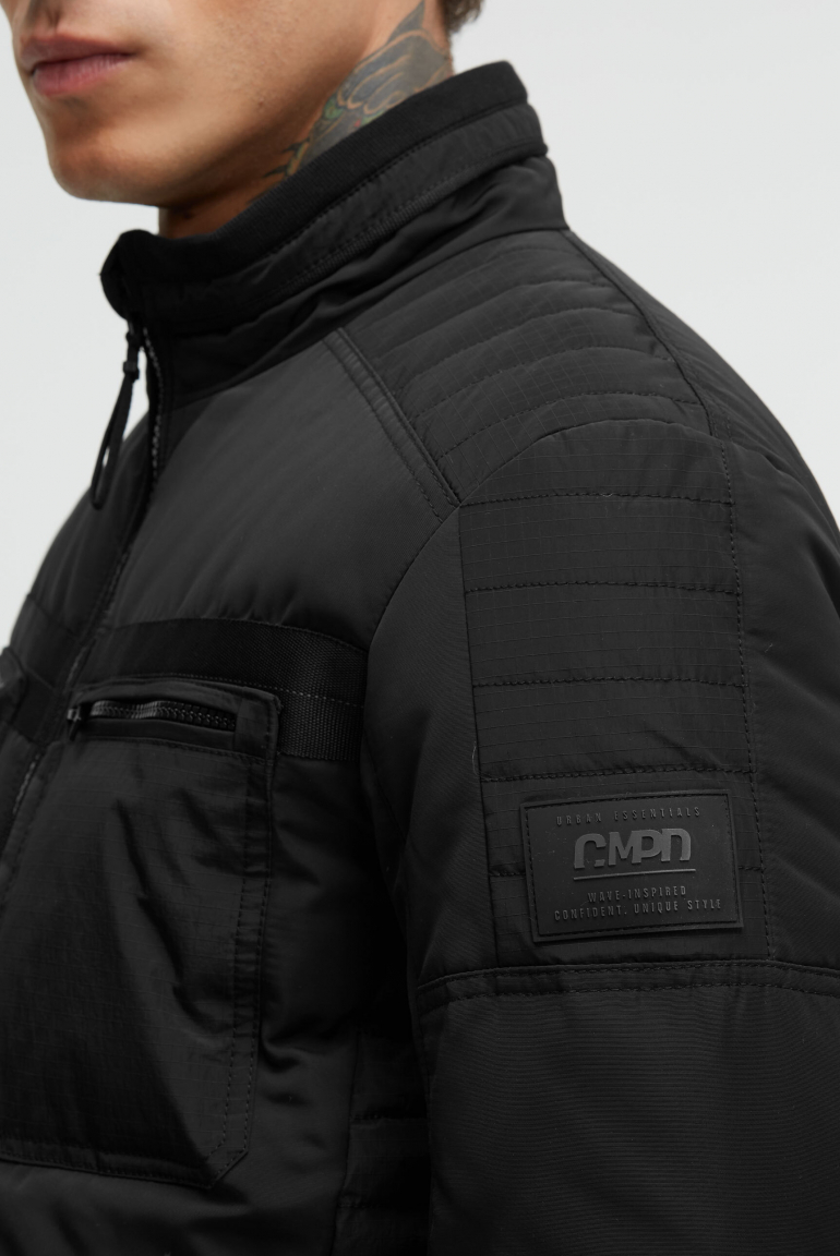 Jacke im Biker-Stil