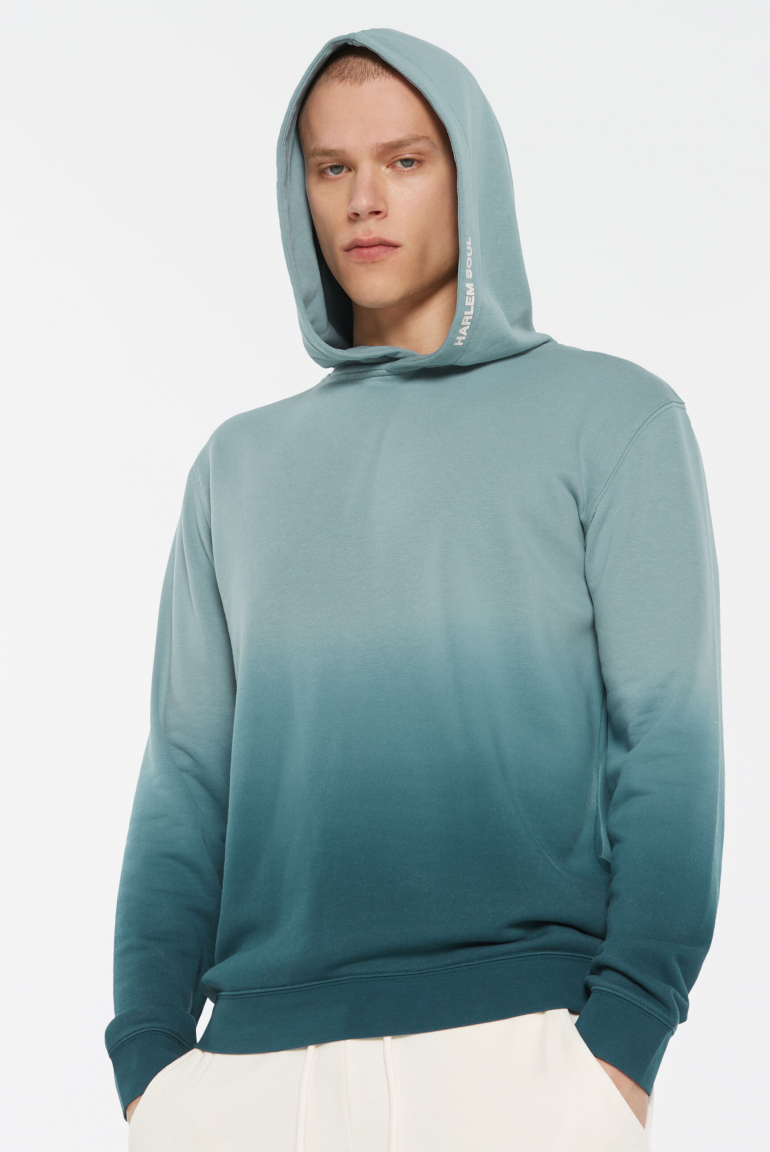 MON-TEL Hoodie Dip Dyed printed