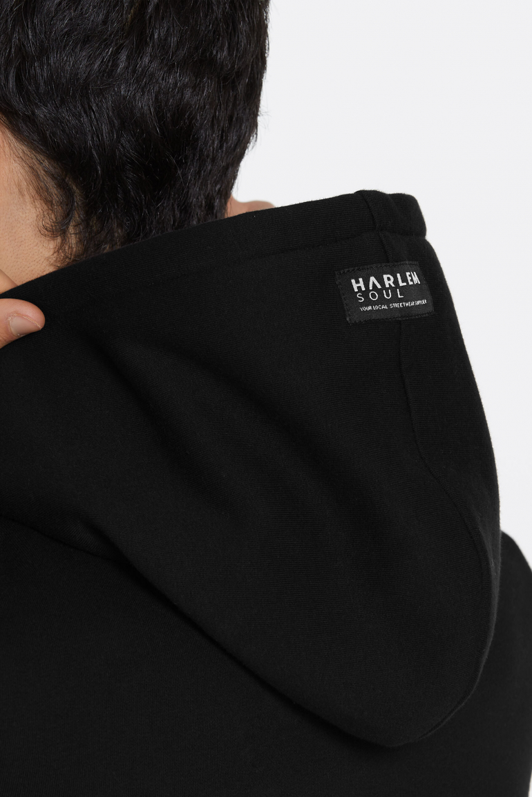 MON-TEL Hoodie mit Frottee-Logo