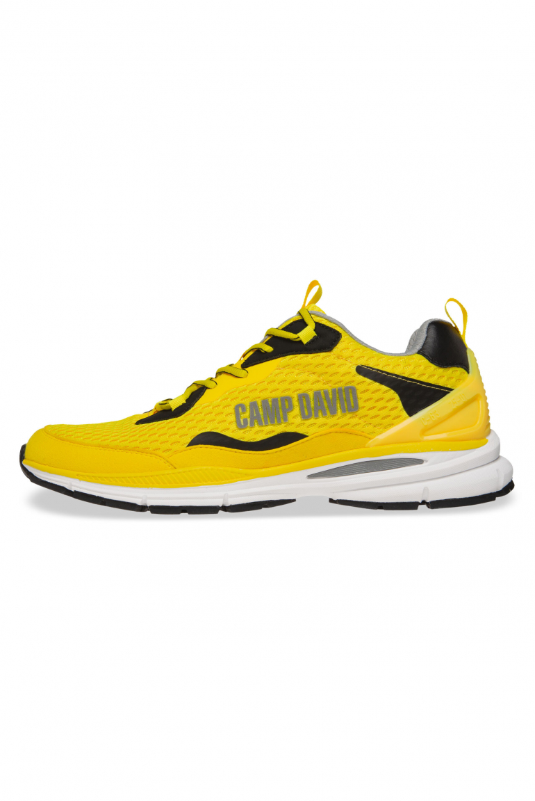 Running Sneaker mit Mesh-Struktur und Logo