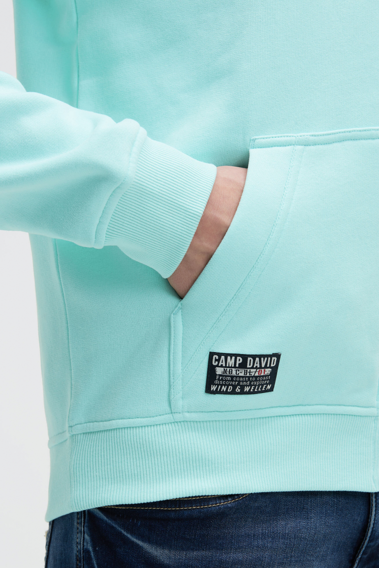 Sweatjacke mit Kapuzen-Artwork