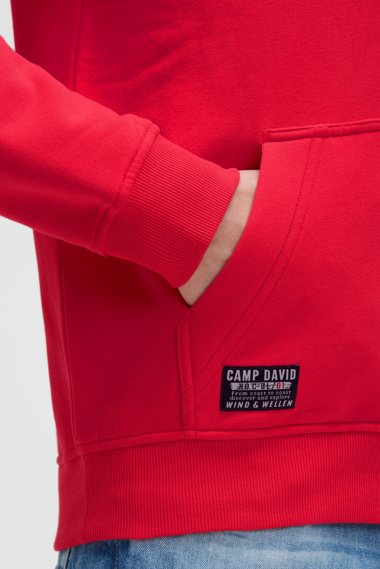 Sweatjacke mit Kapuzen-Artwork